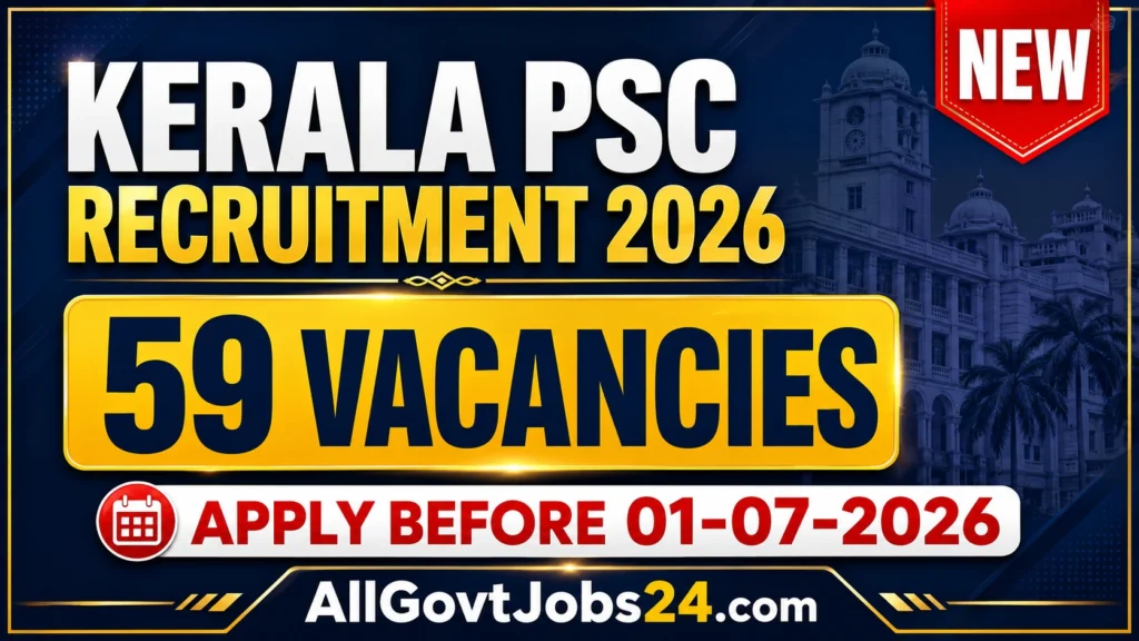 Kerala PSC Recruitment 2026